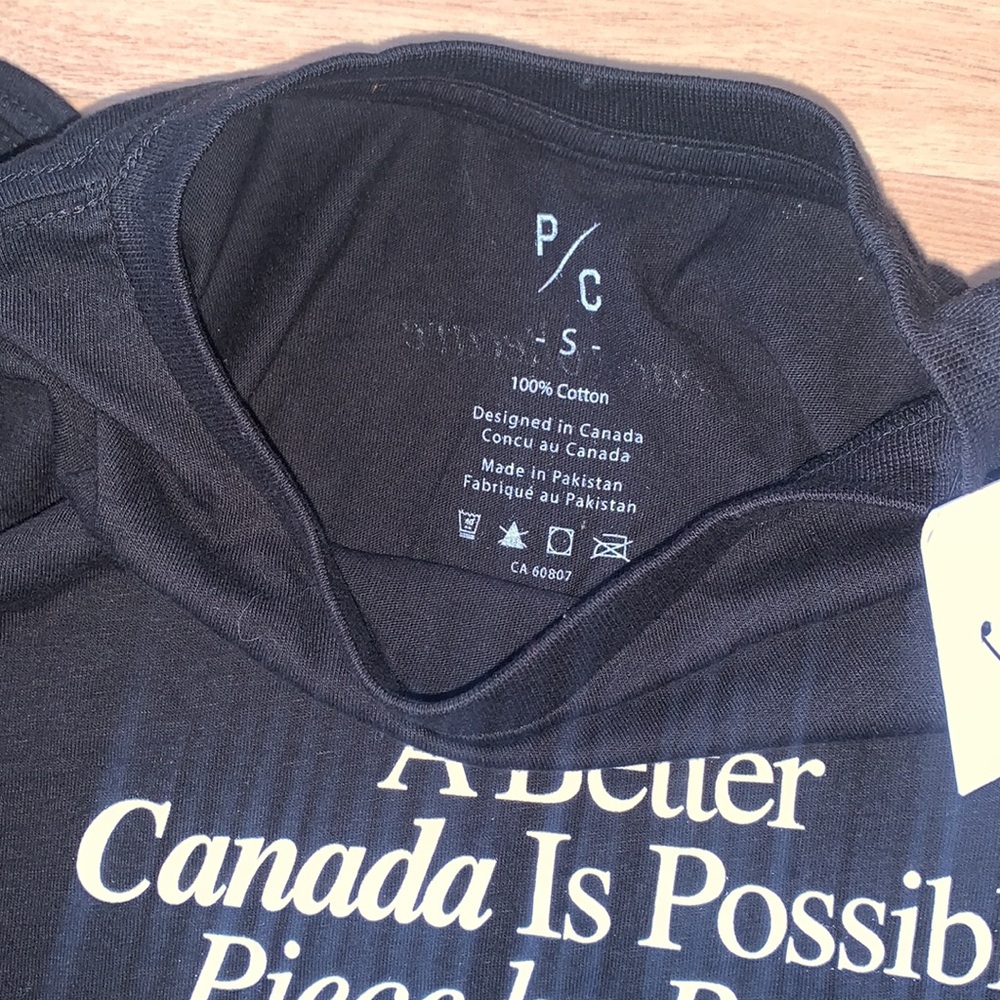 Peace Collective | Black Canadian T Shirt Size Small - Picture 5 of 5